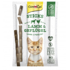 Papildbarība kaķiem : Sticks Lamb/Poultry 4gab. 20g.