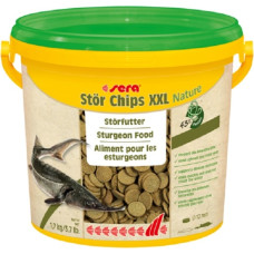 Barība dīķa zivīm : Sera Pond Sturgeon Chips XXL 3800ml