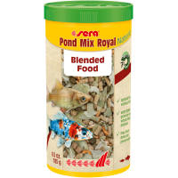 Barība dīķa zivīm : Sera Pond Mix Royal, 1000ml (185g)