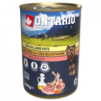 Konservi suņiem : Ontario Dog Lamb Pate with Sea Buckthorn 400g