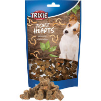 Gardums suņiem : Trixie Insect Hearts with mealworms, 80 g