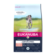 Sausa barība suņiem - Eukanuba DOG Senior Large Grain Free ocean fish 3kg