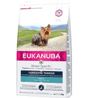 Sausa barība suņiem : Eukanuba Adult Yorkshire Terrier, 2 kg