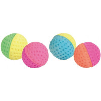 Rotaļlieta kaķiem : Trixie Set of Soft Balls Foam Rubber, 4,3 cm, 4 gab