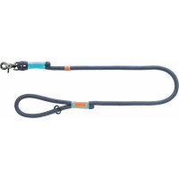 TRX 13 BE NORDIC leash, L–XL: 1.00 m/ø 13 mm, dark blue/light blue. Pavada ar karabīnu suņ