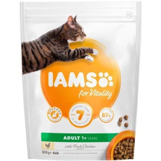 Sausā barība kaķiem - IAMS CAT ADULT CHICKEN, 800 gr