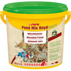 Barība dīķa zivīm : Sera Pond Mix Royal 3800ml (600g)