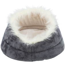 Guļvieta dzīvniekiem : Trixie Minou bed, round, ø 47 × 26 cm, grey/light grey