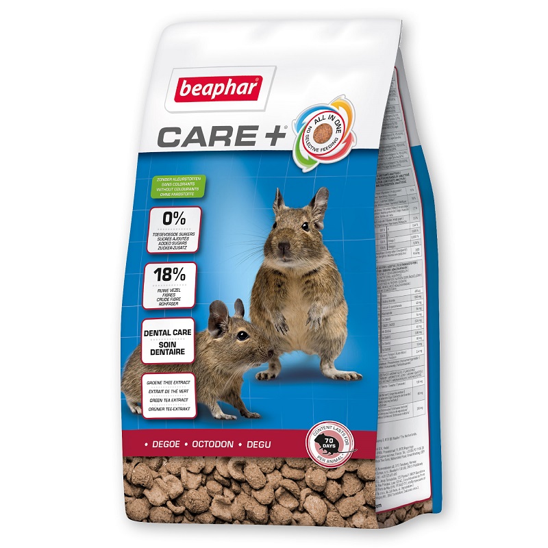 Pilnvērtīga barība degu - Beaphar CARE+DEGU 700g