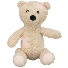 Teddy world animal welfare day, plush, 27 cm, beige/brown