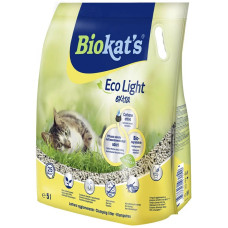 Ekoloģiskie pakaiši kaķu tualetēm - Gimborn Biokat's Eco LIGHT EXTRA 5L