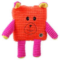 Plīša rotaļlieta : Be Fun Calypso Square Bear, orange, 12.5 cm