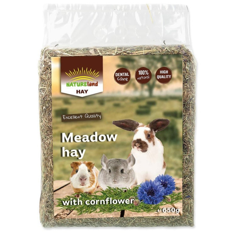 Siens : Placek Nature Land Meadow hay with corn, 650g