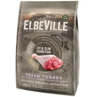 Sausa barība suņiem - ELBEVILLE Adult Mini Fresh Turkey Fit and Slim Condition 20 kg