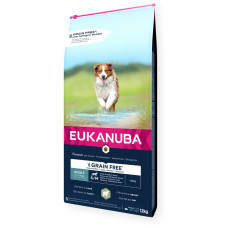 Sausa barība suņiem - Eukanuba Grain Free Adult Small and Medium Breed Lamb 12kg