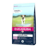 EUK PUP&JR SMMED GRAIN FREE OCEAN FISH 3KG Pilnvērtīga sausā barība