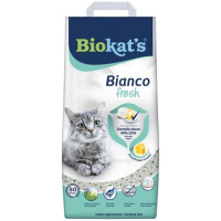 Smiltis kaķu tualetei : Biokats Bianco Fresh 5kg