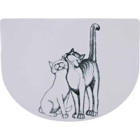 Paliktnis zem bļodām : Trixie Place Mat 40*30cm, Pussy Cats