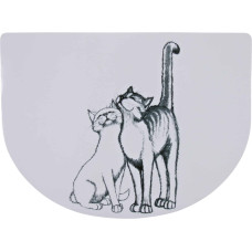 Paliktnis zem bļodām : Trixie Place Mat 40*30cm, Pussy Cats