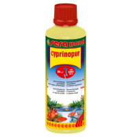 Zāles pret bakteriālām slimībām dīķu zivīm : Sera Pond Cyprinopur 250ml