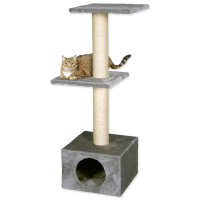 Mājiņa kaķiem : Placek Cat Scratching Tree Alexia 35*35*109cm, grey