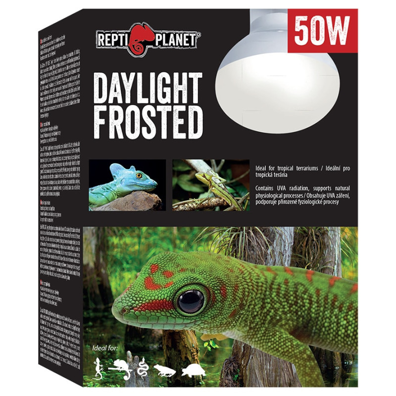 Spuldze terārija lampai : Repti Planet Bulb Daylight Frosted 50W