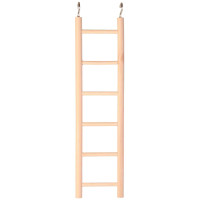 Koka trepes putniem - Trixie Wooden ladder (6 pakāpieni), 28 cm