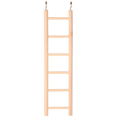 Koka trepes putniem - Trixie Wooden ladder (6 pakāpieni), 28 cm