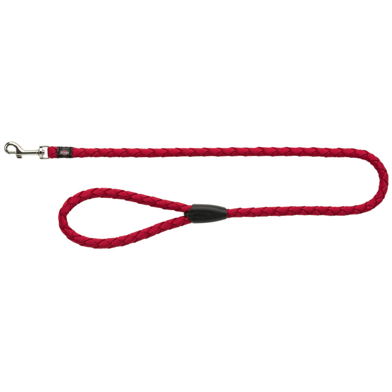 Pavada : Trixie Cavo leash, S–M: 1.00 m/ø 12 mm, red