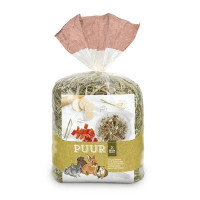 Papildbarība grauzējiem un maziem dzīvniekiem : Witte Molen Puur MEADOW HAY VEGETABLES 500g