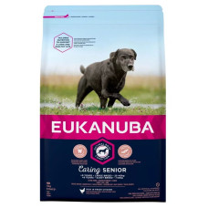 Sausa barība suņiem : Eukanuba SENIOR LARGE CKN 3KG