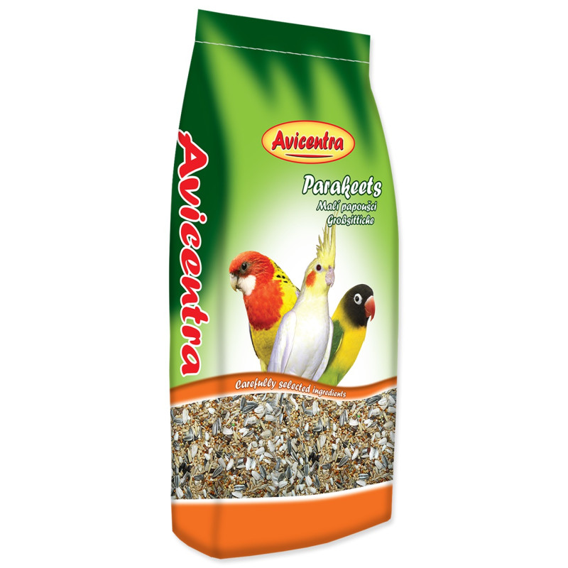 Barība maziem un vidējiem papagaiļiem – Avicentra standard for small parrots, 20 kg