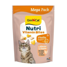 Gardumi kaķiem - GimCat NUTRI VITAMIN BITES CHICKEN 425gr